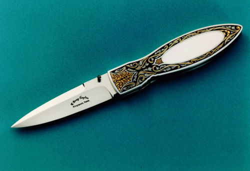 Tear-Drop Folder